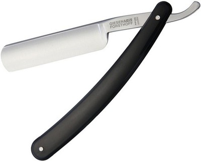 Giesen & Forsthoff Straight Razor Black Plastic 3.5'' Blade