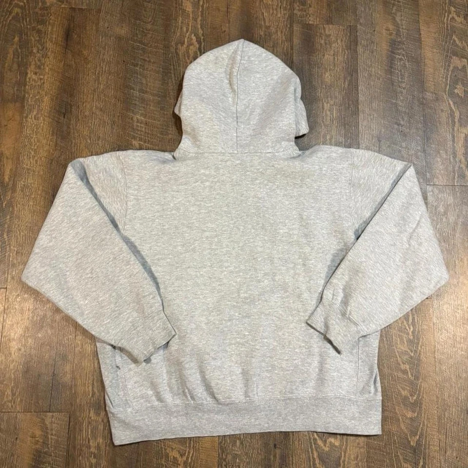 Vintage 80s John Marshall Law School Embroidered Hoodie - Image 4 of 4