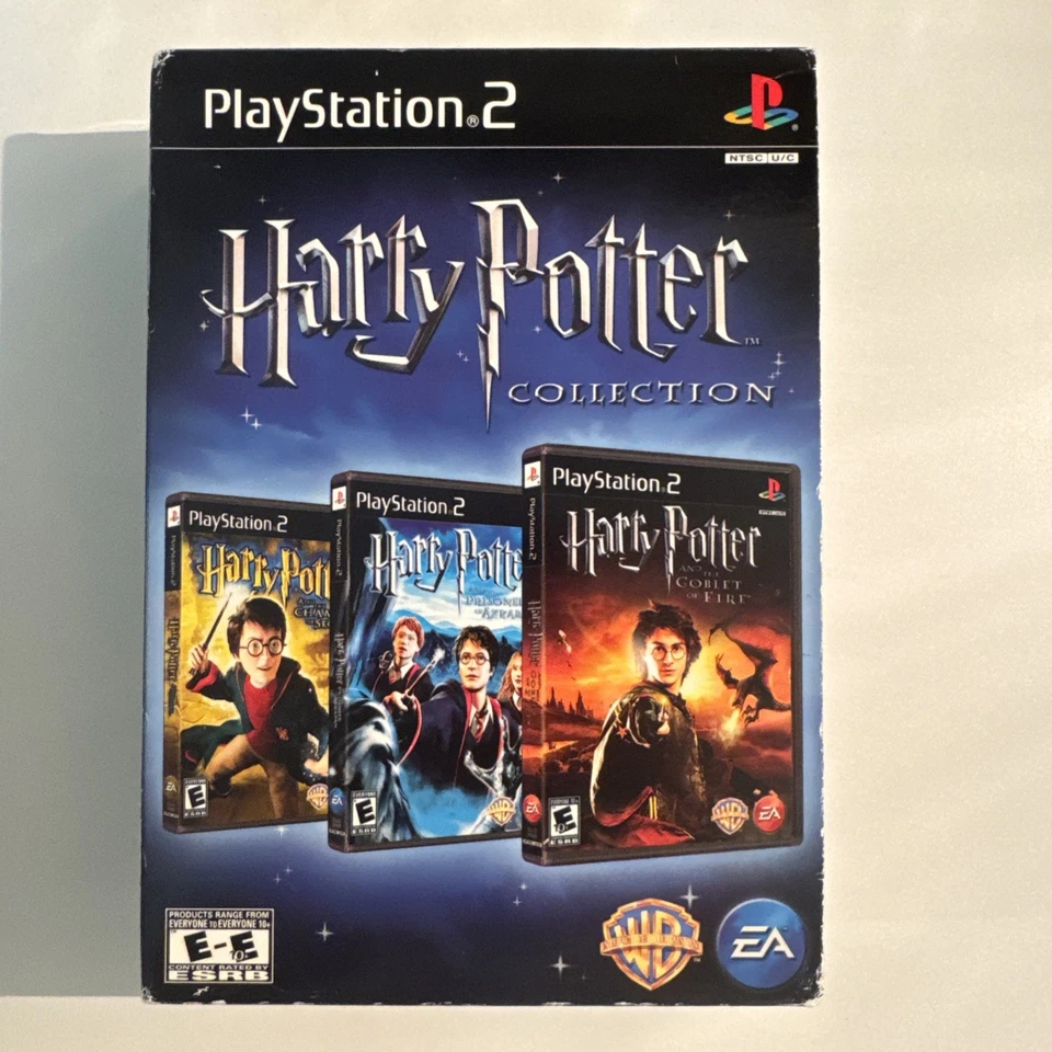 Harry Potter PS2 Lot: Sorcerer’s Stone + Years 2-4 Collection – Complete - Image 2 of 4
