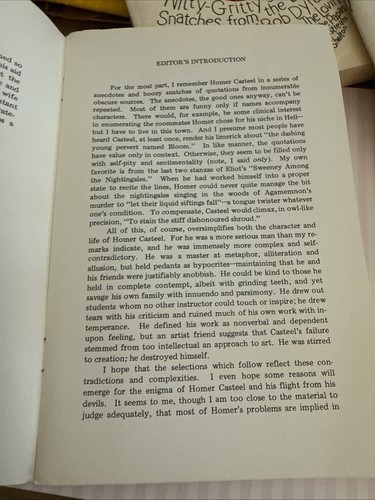 Fragments Against Ruin Select Writings Of Homer Casteel Edited By Robert Tiller - Picture 8 of 11