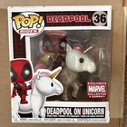 Funko Pop! Rides: Marvel - Deadpool (Riding a Unicorn) - Amazon (Exclusive) #36