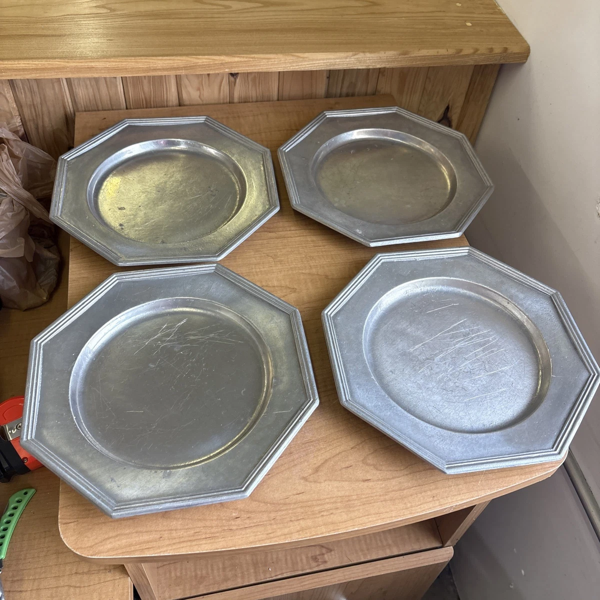 International Pewter Plate In Collectible Pewter Metalware for