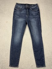 Judy Blue Jeans Womens 11/30 Blue Skinny Fit Mid Rise Stretch Denim JB88326