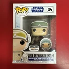 Funko Pop Disney Star Wars Luke Skywalker Hoth #34 Amazon Exclusive WITH PIN NIB