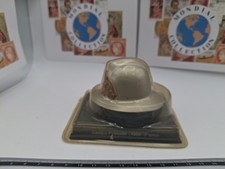 PMPB10-0505 CASQUE SAPEURS POMPIERS DEL PRADO PETITCOLIN 1950 FRANCE