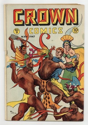 Crown Comics #9 GD/VG 3.0 1946