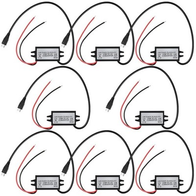 Micro USB Power Adapter 12V to 5V Converter 8-Pack