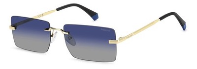 Polaroid Sonnenbrille PLD 6245/S LKS/Z7 Gold Blau Herren 