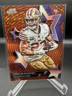 2025 Topps Cosmic Christian Mccaffrey Orange Galactic /25 Star Fractor