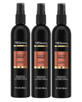 Tresemme 3pk Non Aerosol Hairspray Ultra Fine 10 oz