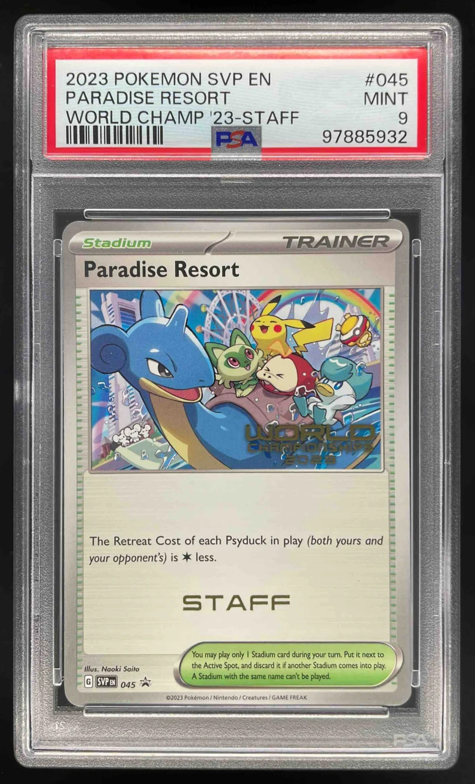 Paradise Resort 2023 Scarlet & Violet: Black Star Promo #SVP045