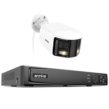 ANNKE 12MP 8CH PoE NVR, Smart AI Network Video Recorder & FCD800 4K Dual Camera