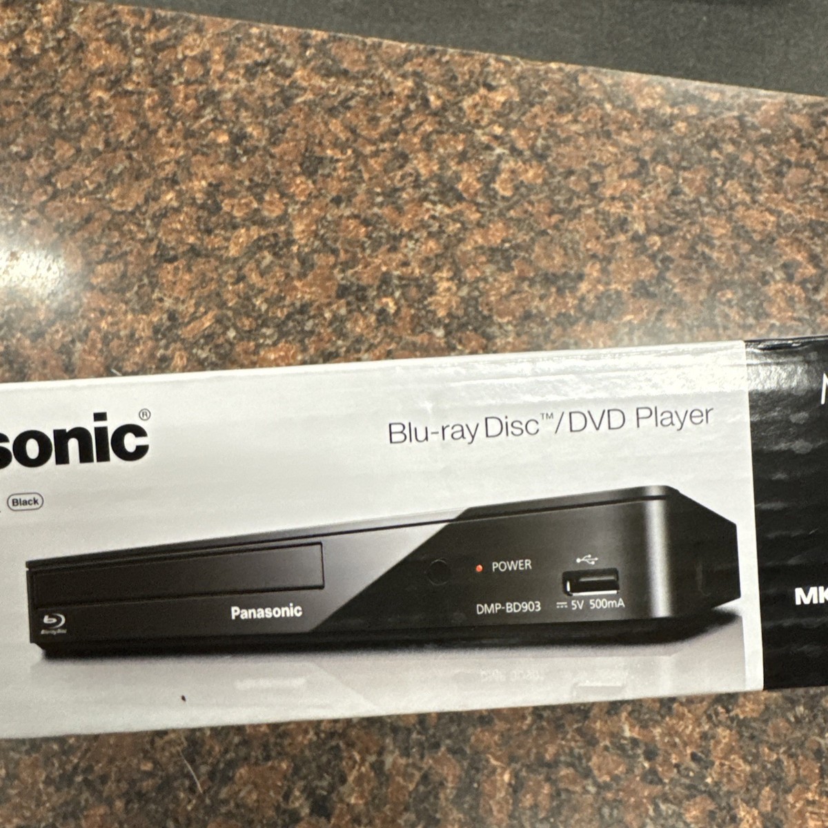 Panasonic Bd903 Blu-ray Disc Player WiFi Dmp-bd903p-k DVD