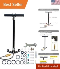 Compact 30MPa PCP Hand Pump with Built-in Separator for Reliable Air Control