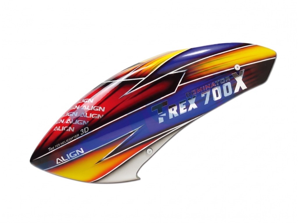Align T-Rex 700X Painted Canopy : HC7655T