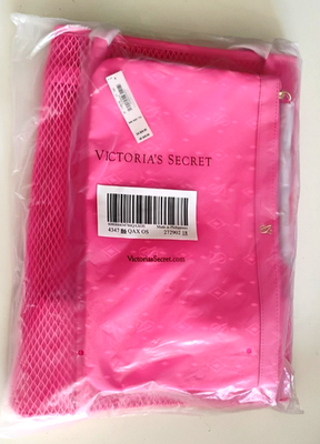 Victoria's Secret Mesh Tote & Zip Pouch Set Sealed in Original Bag