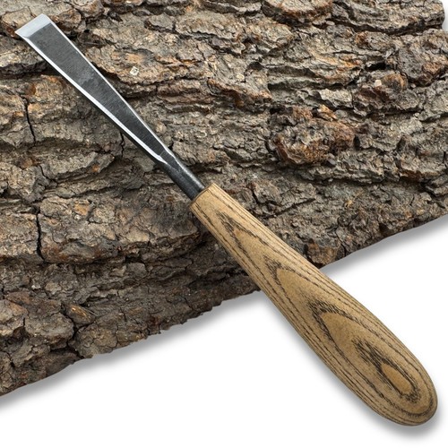 Detail Carving Chisel – Hand-Forged Carbon Steel, Ash Handle, Precision Carving. - Picture 11 of 11