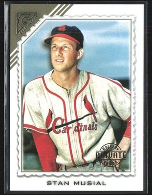 Stan Musial 2022 Topps Gallery Private Issue /250 #68 St. Louis Cardinals