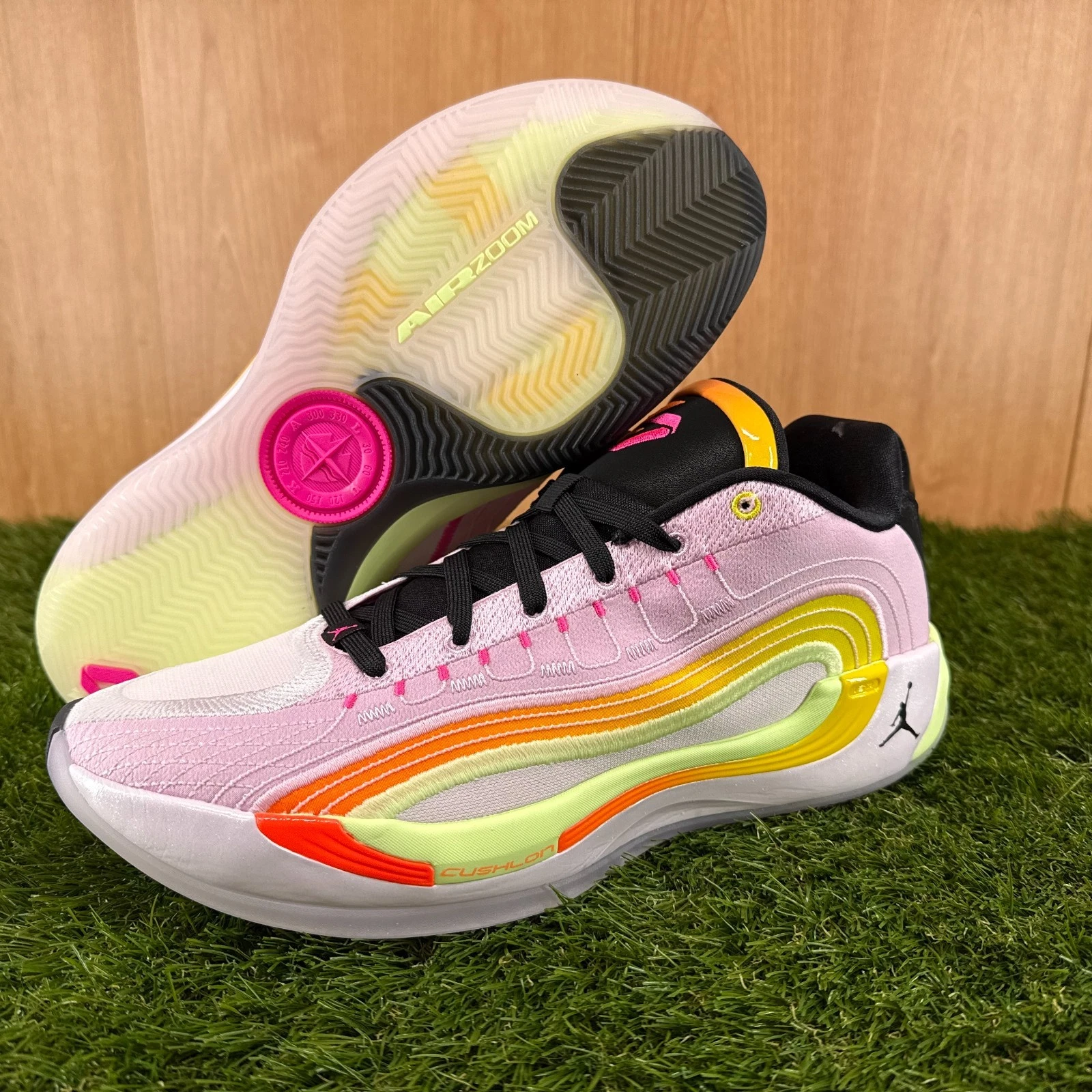 Jordan Luka 4 Pink Yellow IB7903-600 Men’s US 11.5 New Without Box