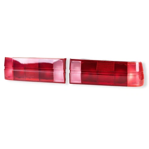 Pink Rear Lamp Tail Light Pair For BMW 3 Series E30 82-87 Pre-facelift