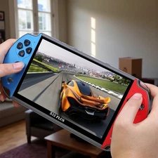 New X12 Plus 7inch Video Game Console Handheld Retro Game Player in 1000+Games