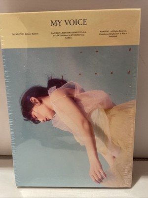 SNSD Girls' Generation Taeyeon 1st Album My Voice Deluxe Edition Sky Ver.   NEW