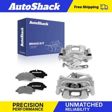 Rear Brake Calipers Ceramic Pads for 2015-2019 Ford Transit-250