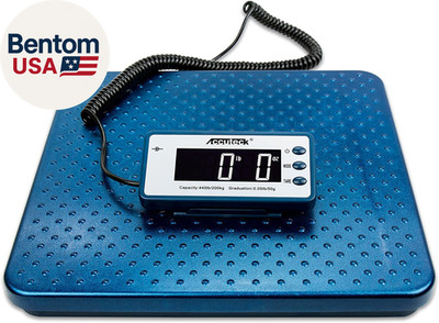 440Lb Heavy Duty Digital Metal Industry Shipping Postal Scale (ACB440) (5-(Pack)