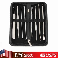 Comedone Zit Extractor Doctor Blackhead Remover Best Tool Pimple Popper Kit Tool