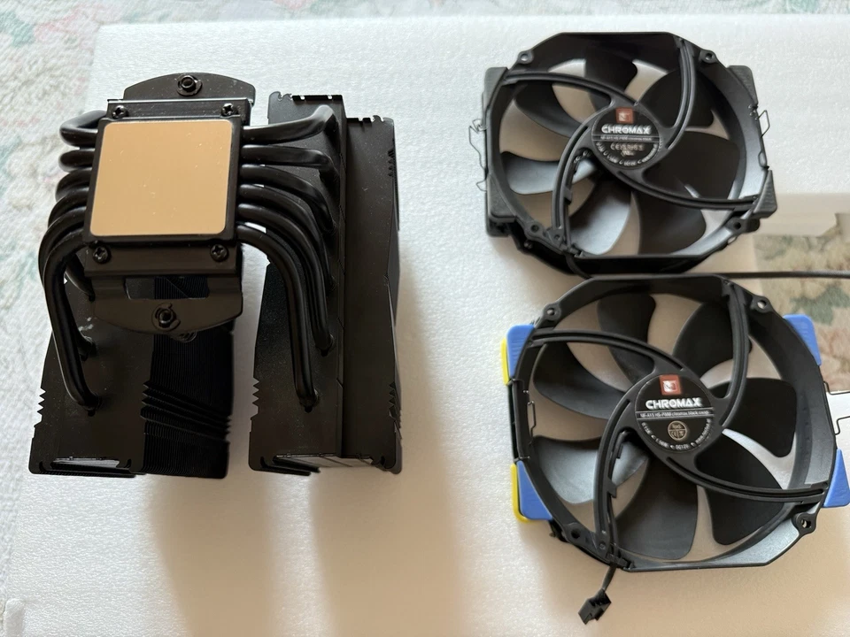 Noctua NH-D15S chromax.black CPU Cooler  + 2ª Ventola (Vedi descrizione) - Immagine 4 di 4