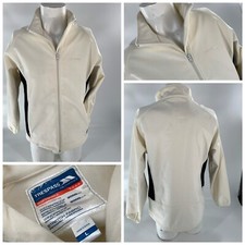 Trespass Softshell Jacket L Women Ivory 3000 Mm Tre Tex Zip Ygi A2-488