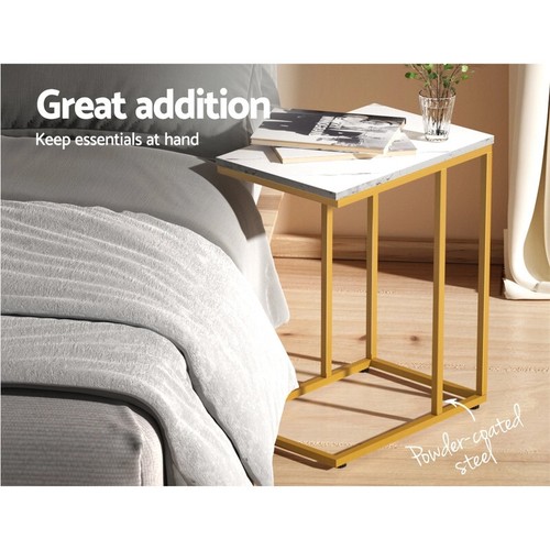 Over Armchair Side Table Coffee Tea Serving Drink Tray Plant Lamp Stand Sofa End - Picture 7 of 7