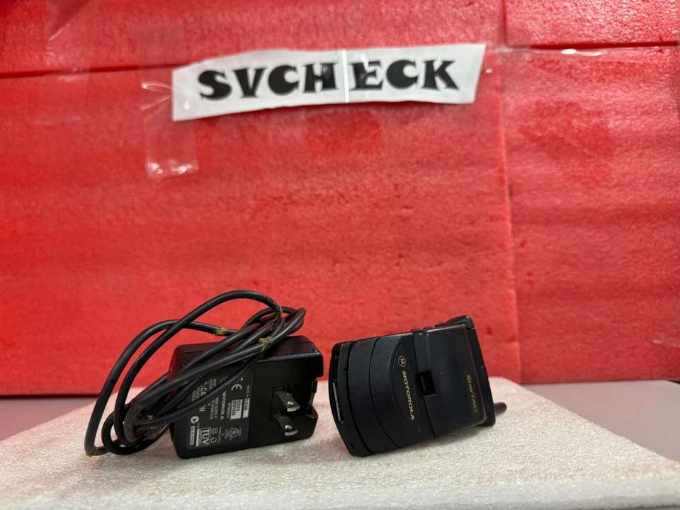 GENUINE Motorola 80231 Startac Analog Flip Cell Star Tac Phone - Image 2 of 4