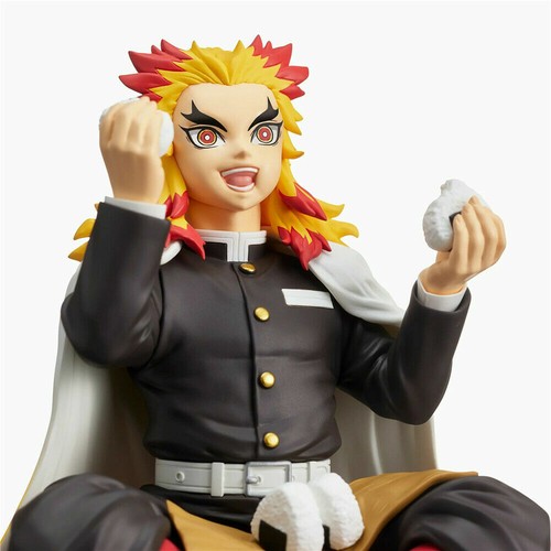 Demon Slayer: Kimetsu no Yaiba Rengoku Kyoujurou Essen Reisbällchen PVC Figur - Bild 2 von 6