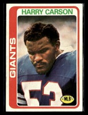 1978 Topps #393 Harry Carson