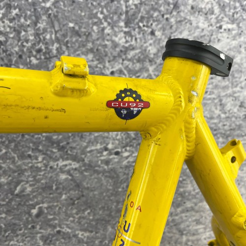 Vintage Giant ATX 890 Frame 21 in John Tomac Mountain 26 Yellow 135 90s MTB - Picture 13 of 20