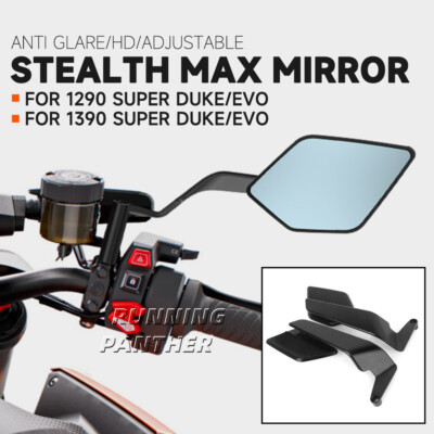 Rearview Mirror Wing Adjustable Rotating Side Mirror For 1290 1390 Super Duke R