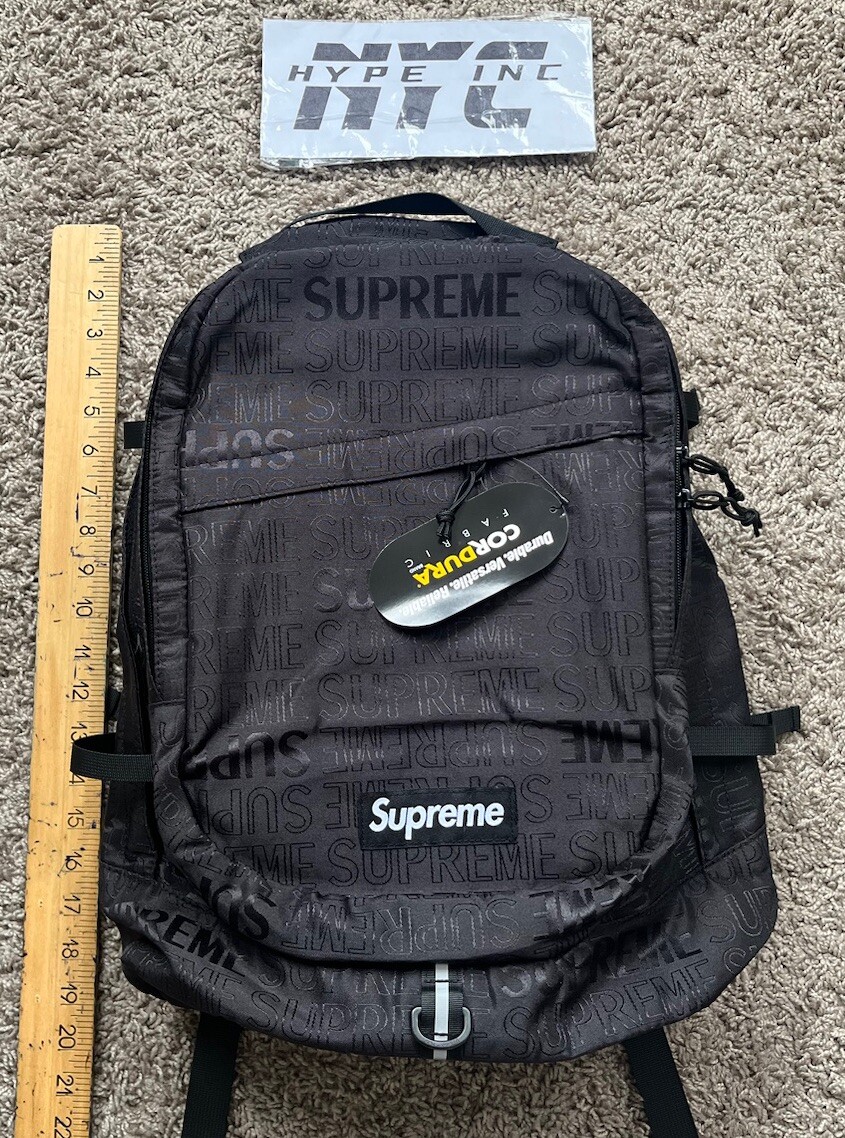 Supreme Backpack SS19 Black | eBay Supreme Backpack SS19 Black | eBay