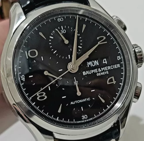 Baume & Mercier Clifton Automatic Chronograph 65731 In Excellent Condition