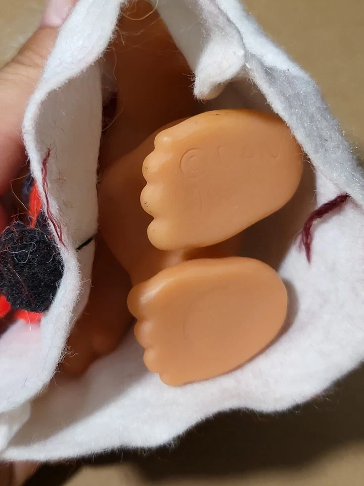 Dam Norfin тролль 1985 снежинка # 50516 белый 3,5» новый из старых запасов с ярлыком отсутствует шляпа C205B - Изображение 4 из 4