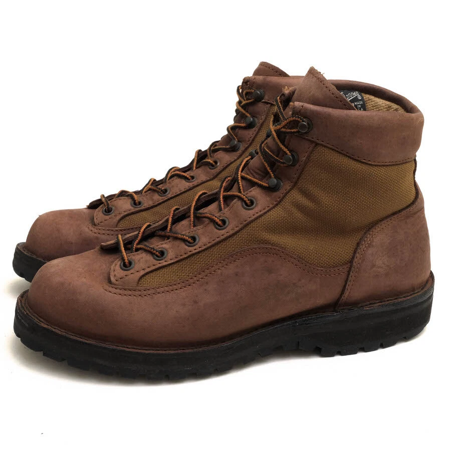 Danner Mountain Boots 33000X Light 2 Gore Tex Vibram Shoes No Box Brown 22M 8US