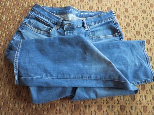 Arizona Jean Co. Mens Straight Blue Denim Jeans Size 38x29 - Picture 6 of 6