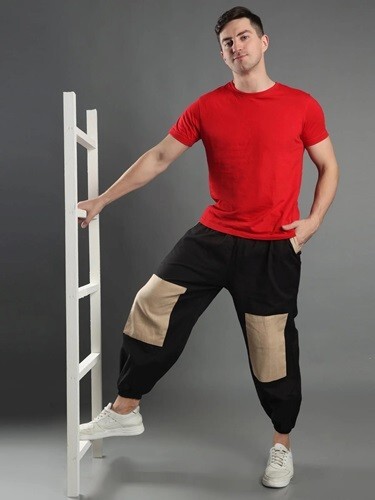 Buy 2 Get 1 Free Men Street Hoppers - Relaxed Fit Dance Lounge Pyjamas - Picture 7 of 24