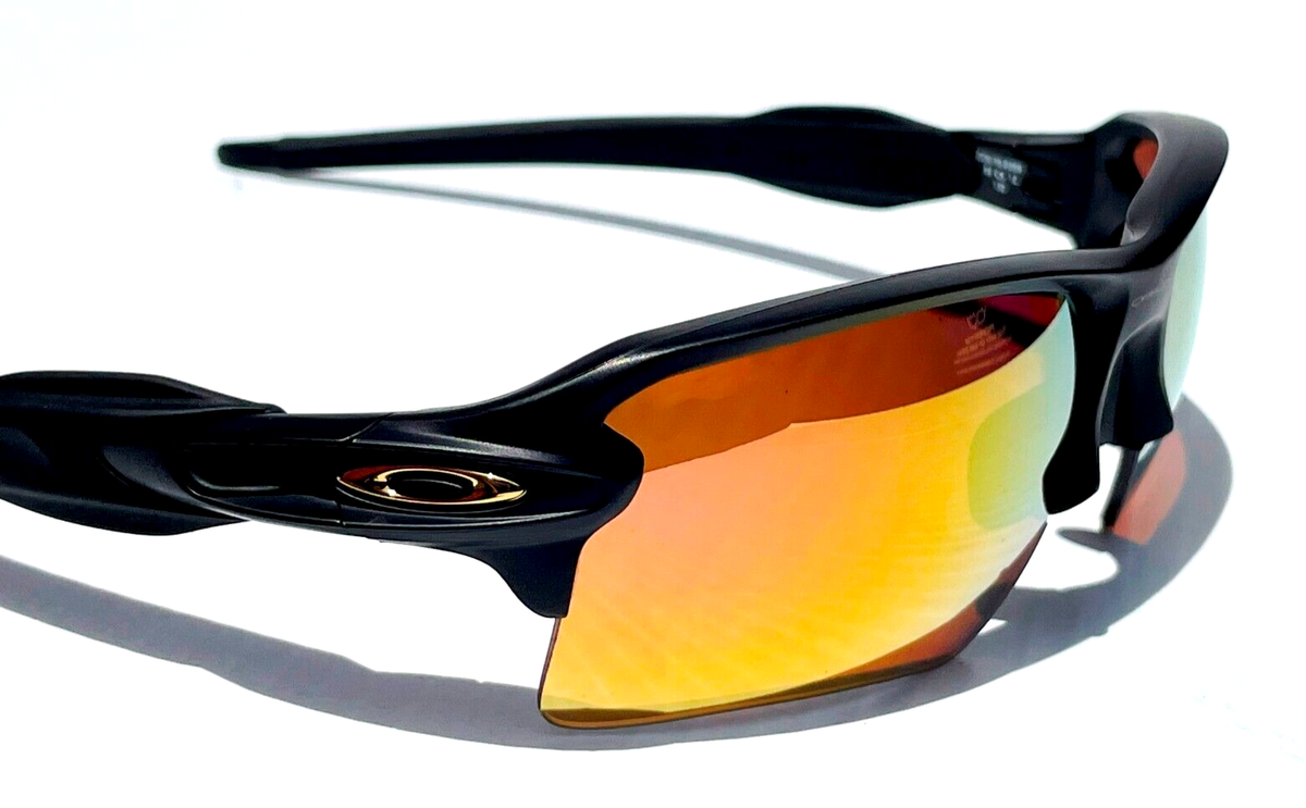 NEW Oakley FLAK 2.0 XL Matte Black POLARIZED PRIZM Rose Gold