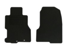 Velours Fußmatten für Honda Civic VII 5-türig Bj. 2001 - 2005 VORNE SCHWARZ STD