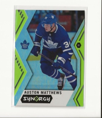 2017-18 Upper Deck Synergy Green Auston Matthews #30