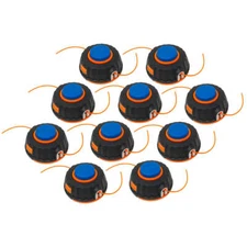 10PK Trimmer Head for Tap N’ Go WeedEater W25SBK Husqvarna 537419225