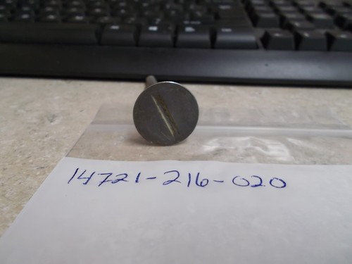 NOS OEM Honda Exhaust Valve 1965-1966 CA160 CB160 CL160 14721-216-020 - Picture 3 of 4
