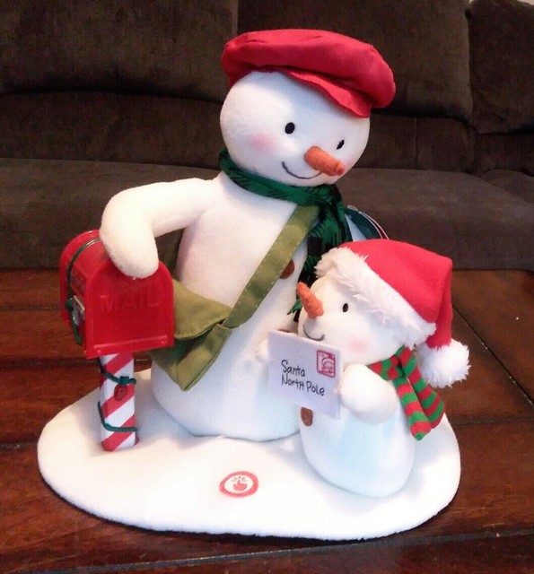 Hallmark Special Delivery Singing Snowman for sale online | eBay