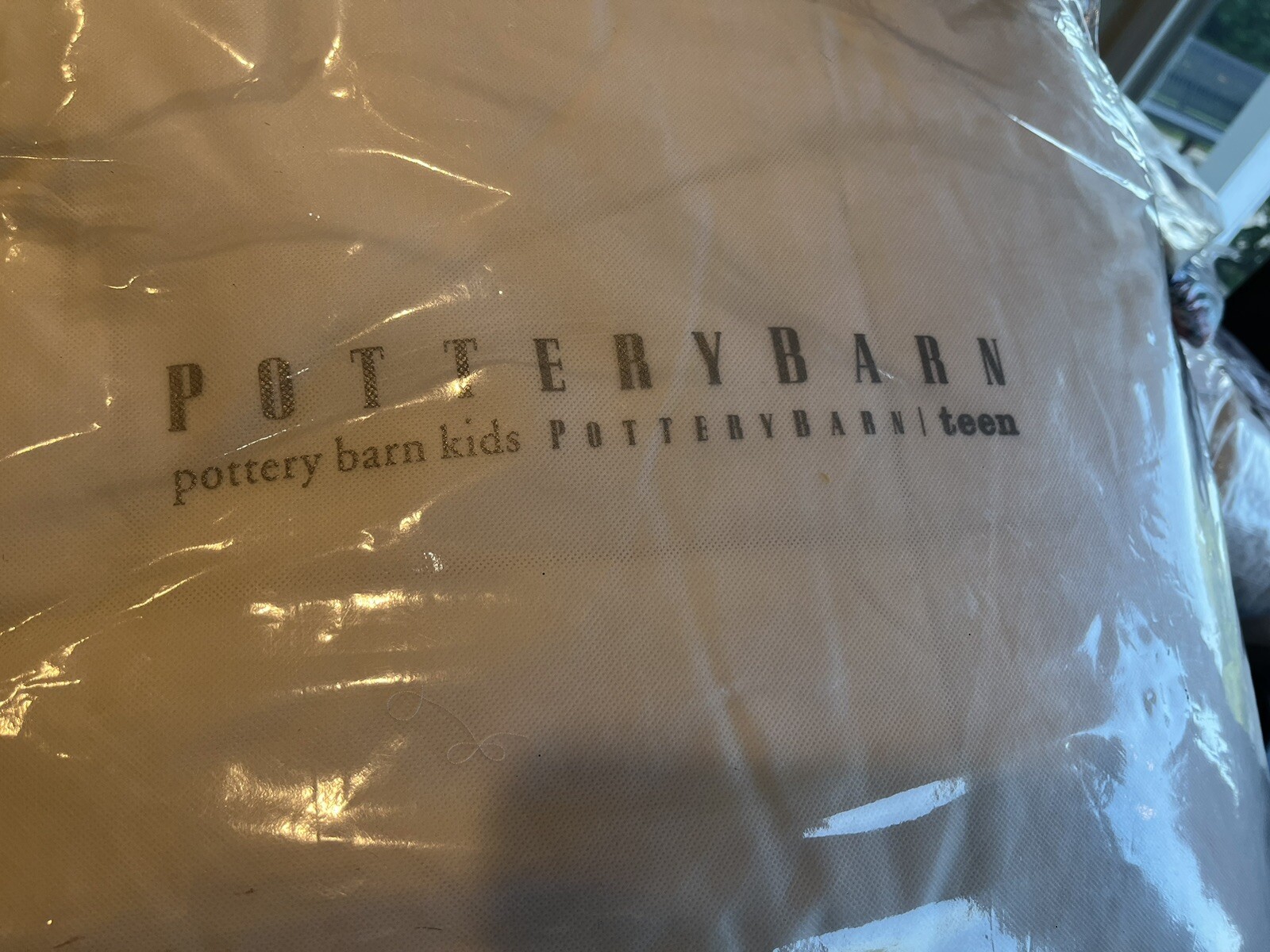 Pottery Barn Hydrocool Down Alternative Duvet Insert king midweight New w tags